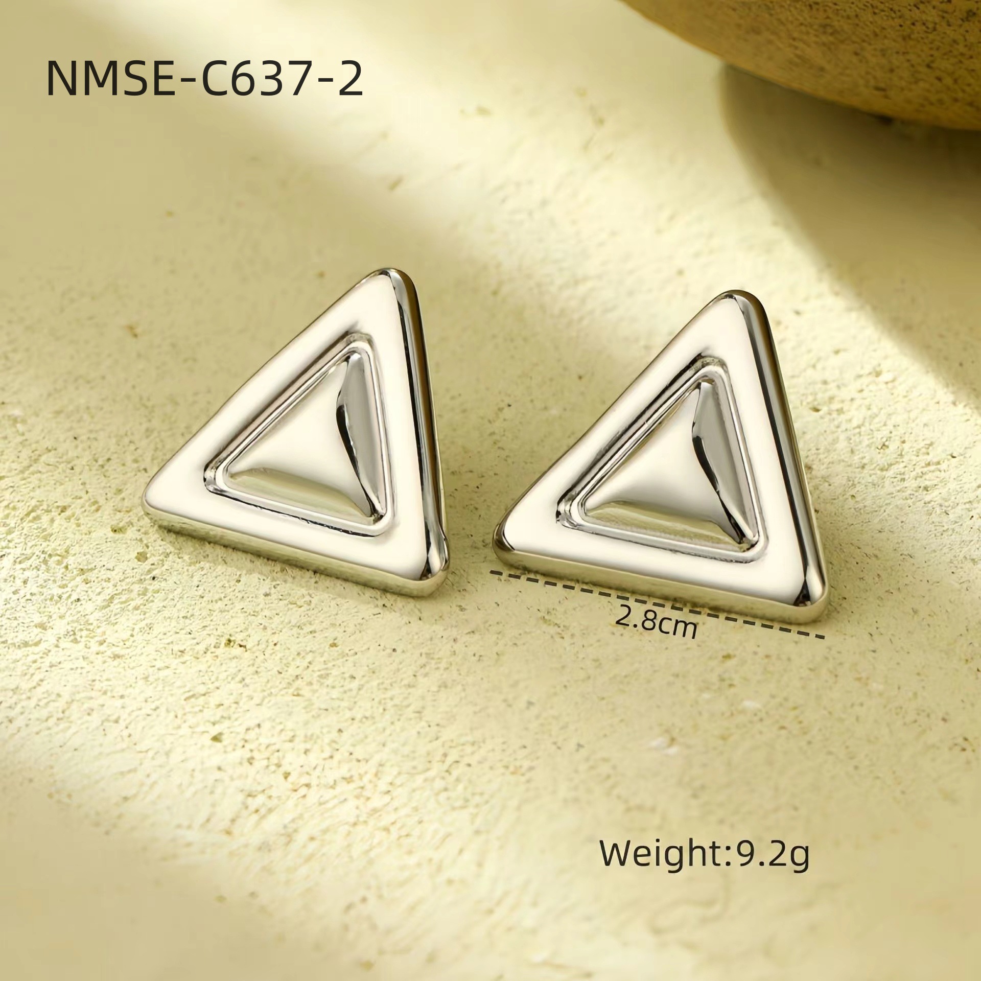 Triangular steel color