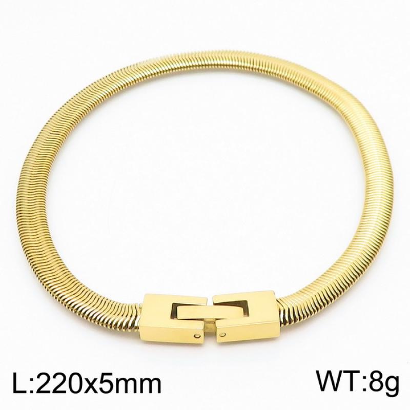 1:Gold bracelet KB170155-KFC