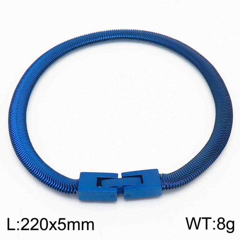 13:Blue bracelet KB170158-KFC