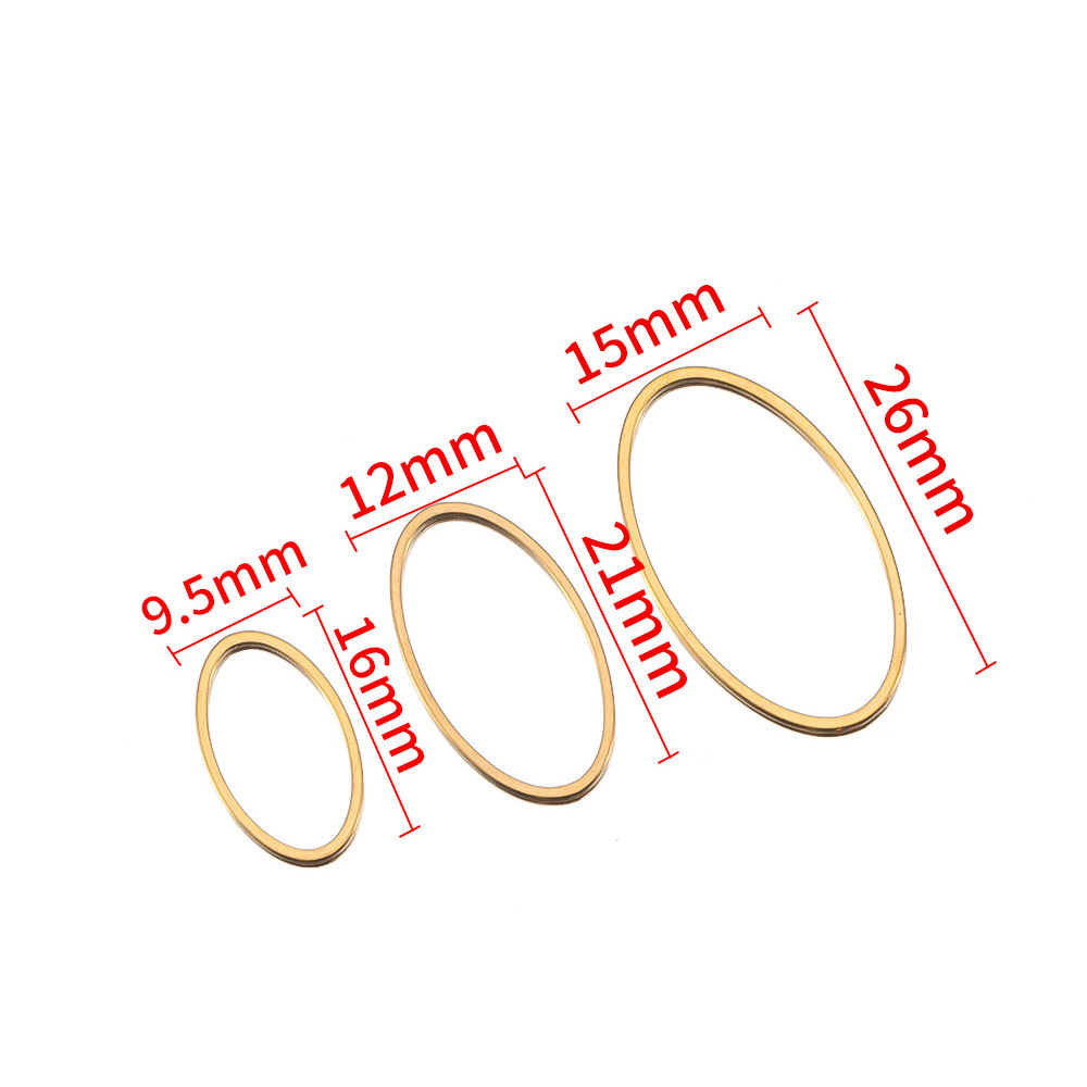 gold 9.5*16mm