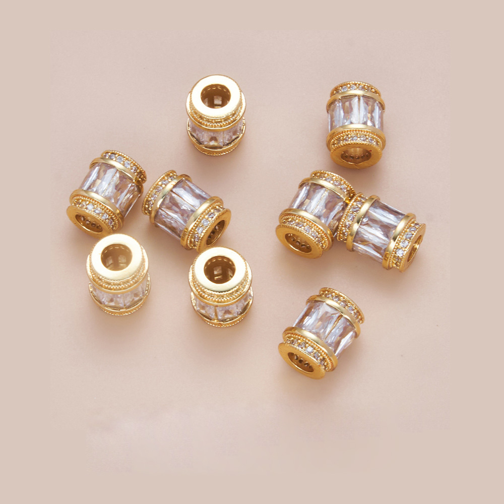 2:TPJ048- Gold -12x10mm