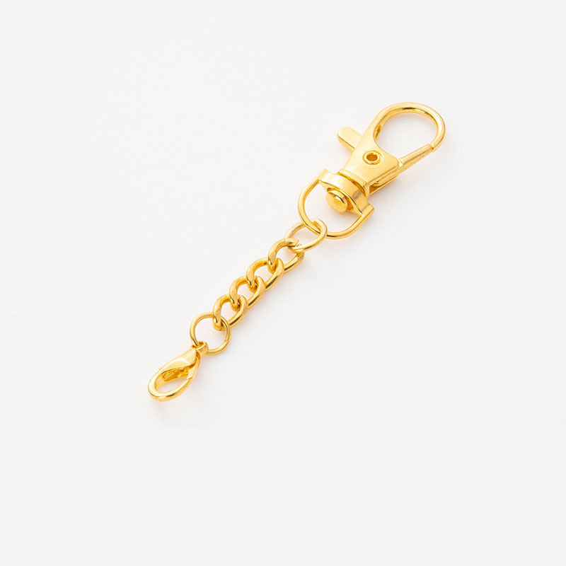 Gold plated hanging 303 lobster clasp