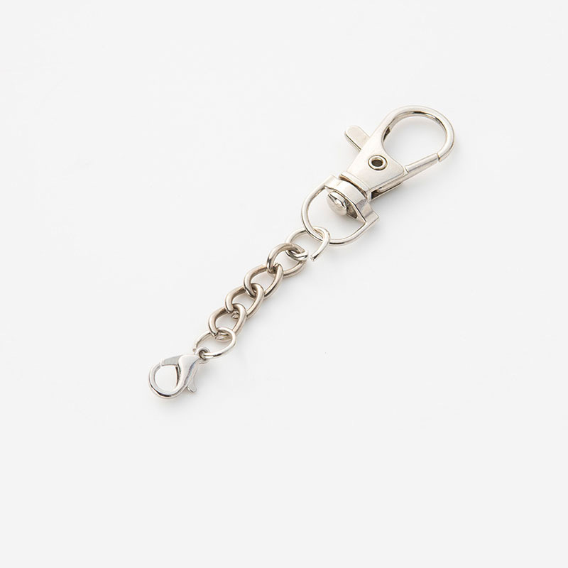 Nickel plated hanging 302 lobster clasp