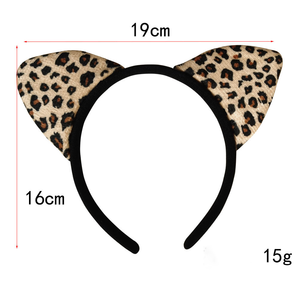 Sponge cat ears (black hair hoop)