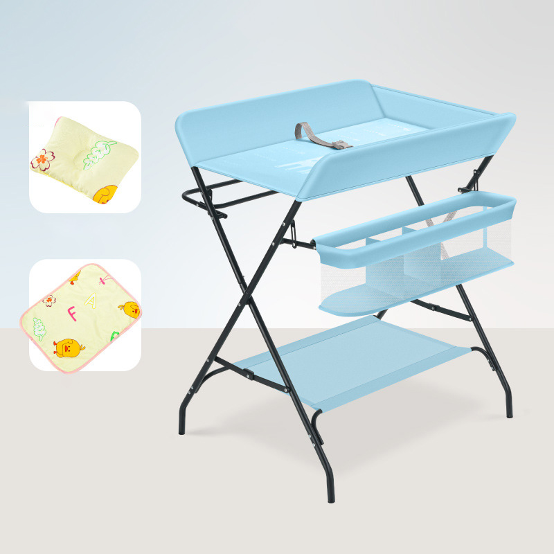 Comfort - Sky Blue   storage basket   clothes drying pole   storage rack