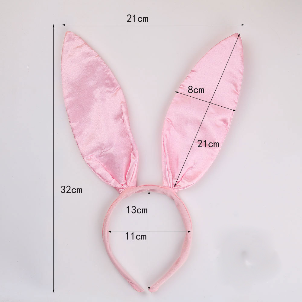 Flat Pink Ding Rabbit Ears