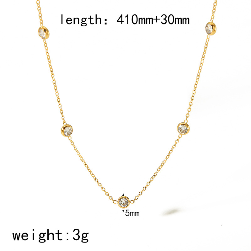 Necklace - TN3344 18K