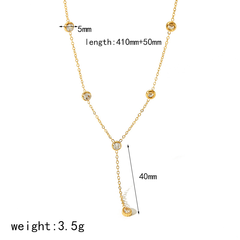 Necklace - TN3345 18K