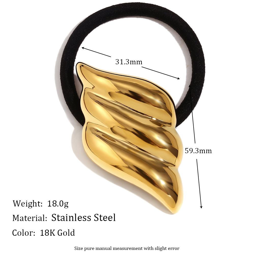 17:Wing hair clip - Gold