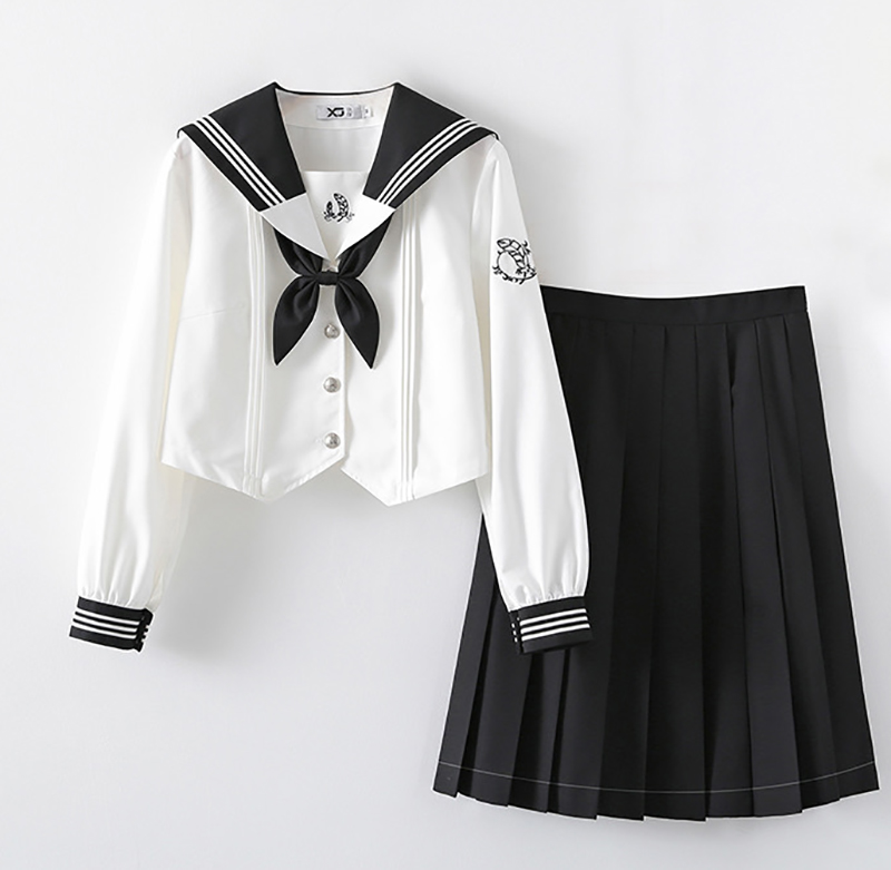 Top 60CM pleated skirt (with tie included)