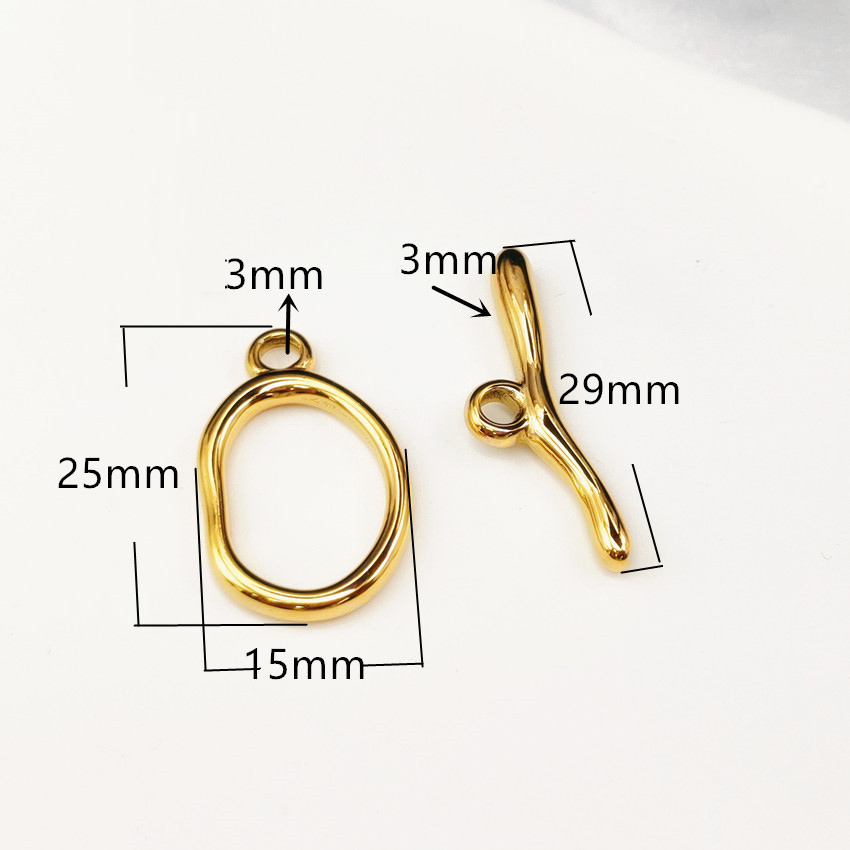 1:18K gold - Oval