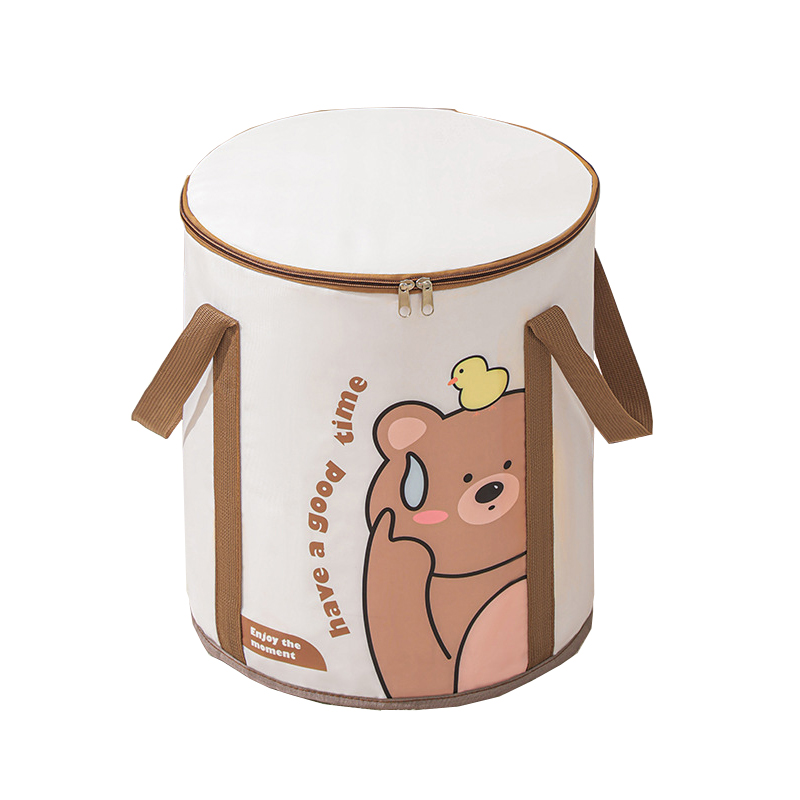 Coffee colored bear (with lid)