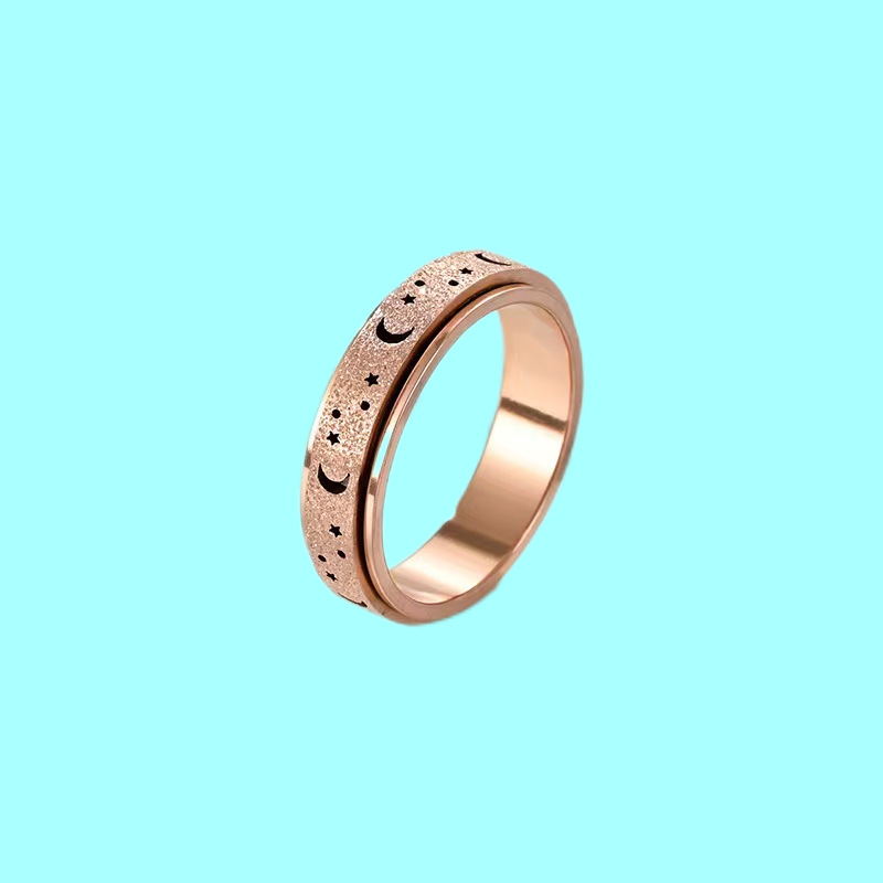 rose gold color US Size #5