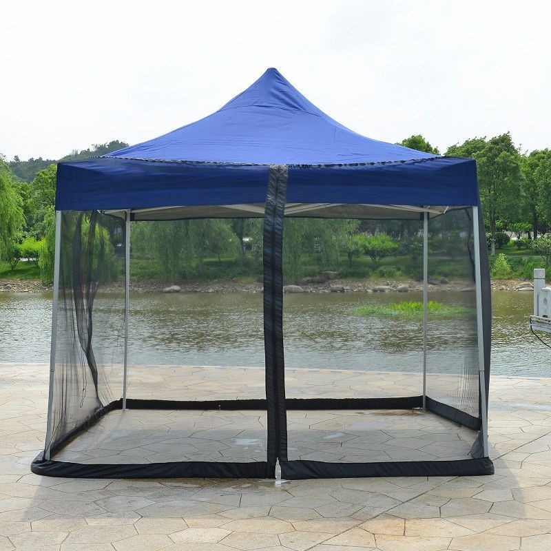 Square shed black 2x2x2.3m(excluding canopy