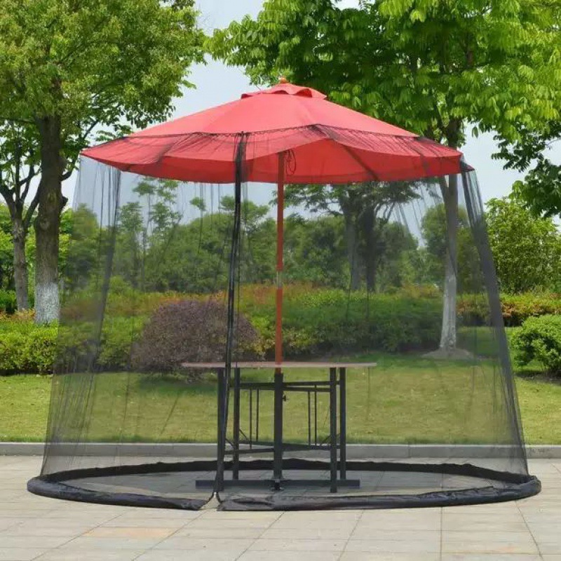 Middle column umbrella black 350x230cm (without umbrella