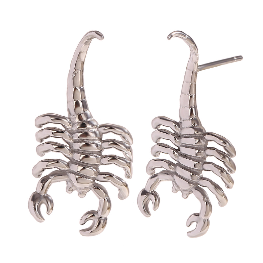 Earrings - Steel Color