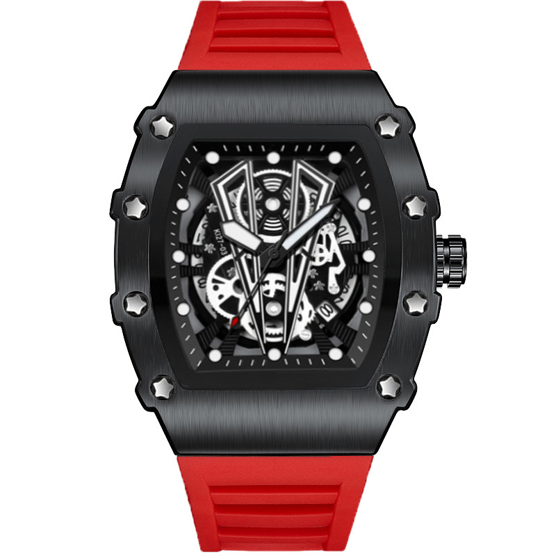 5:Black Shell Red Band - Bull (no logo)