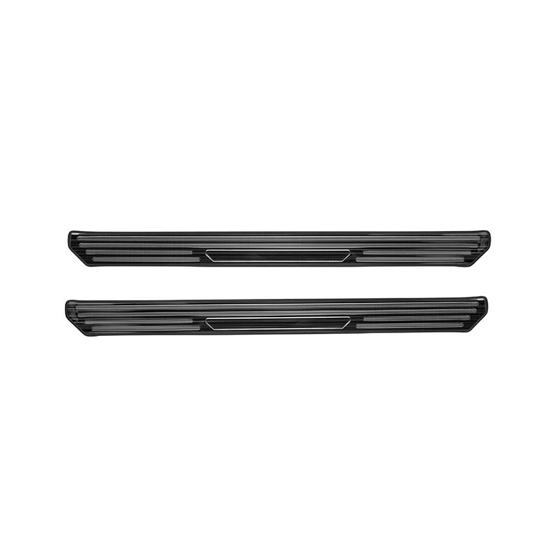 Outer sill bar - black brushed