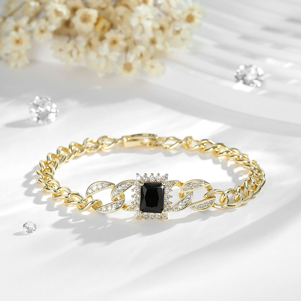 1:Gold black zircon