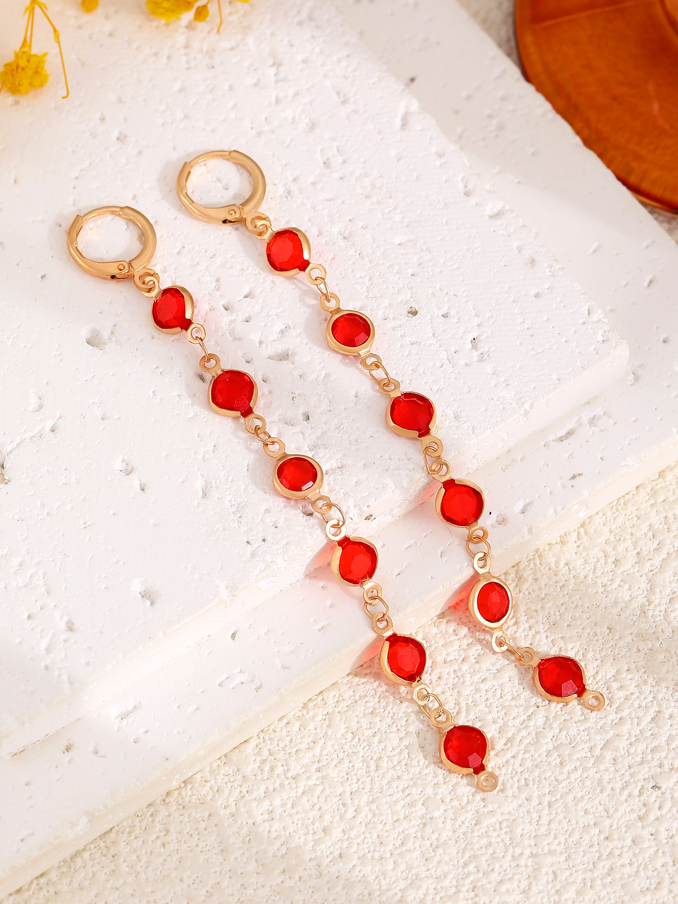 Red 7433 (Earrings)