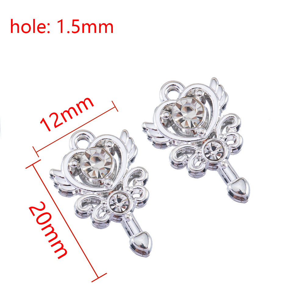 silver - clear color rhinestone