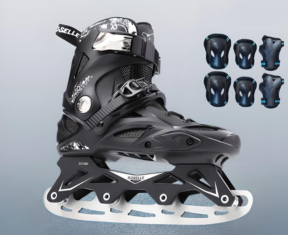 Black Ice Blades   Armor   8 Wheels   Pack