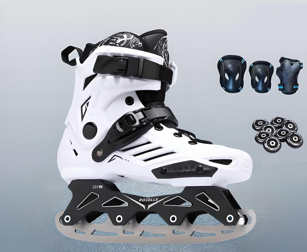 White Ice Blades   Armor   8 Wheels Pack