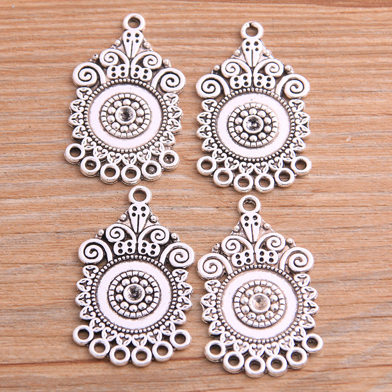 1 antique silver color