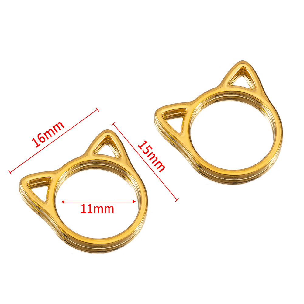 Medium gold 15*15mm