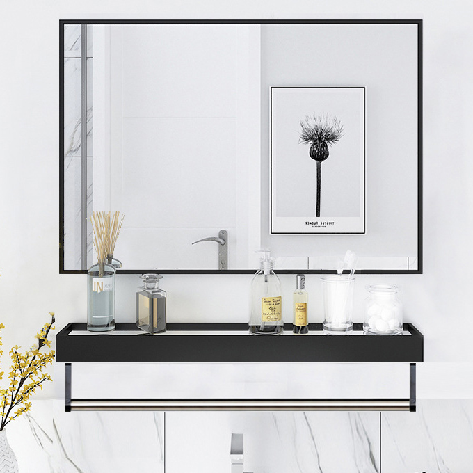 Anti-classic black 40*60 (horizontal hanging)  Shelf 60- with rod