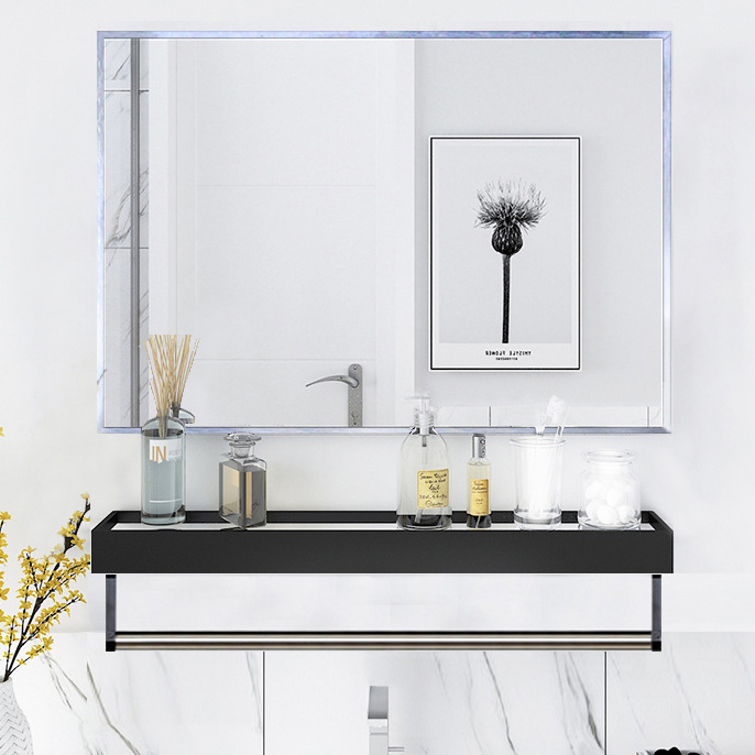 Anti-silver white 40*60 (horizontal hanging)  Shelf 60- with rod