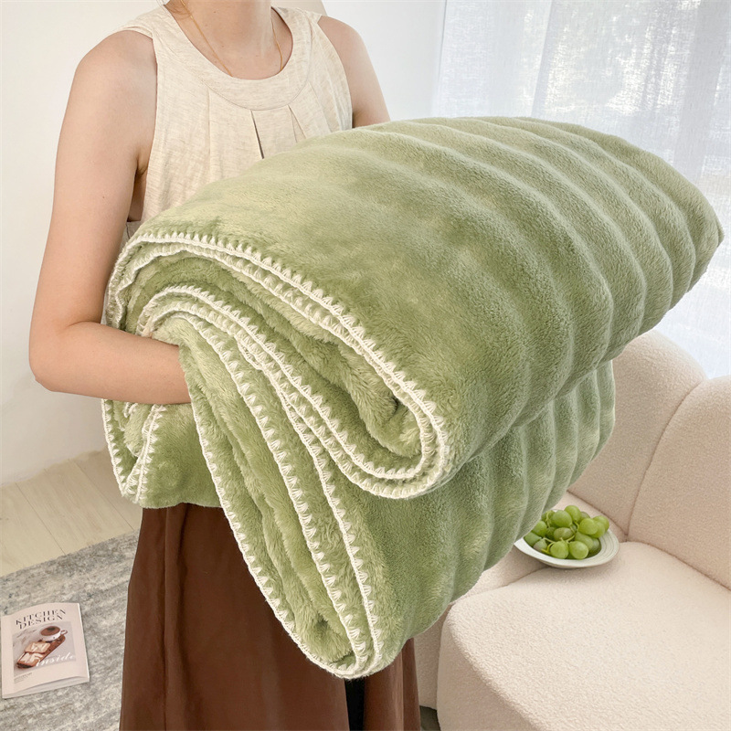 Bubble blanket. - Green