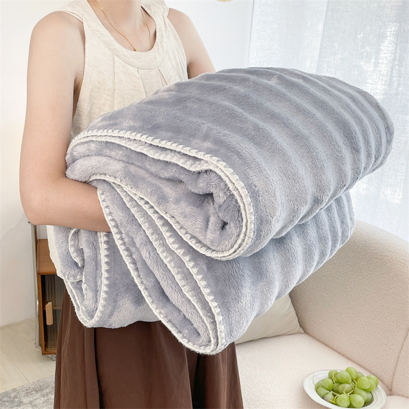 Bubble blanket - Light grey