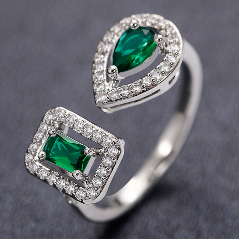 Platinum + green zirconium