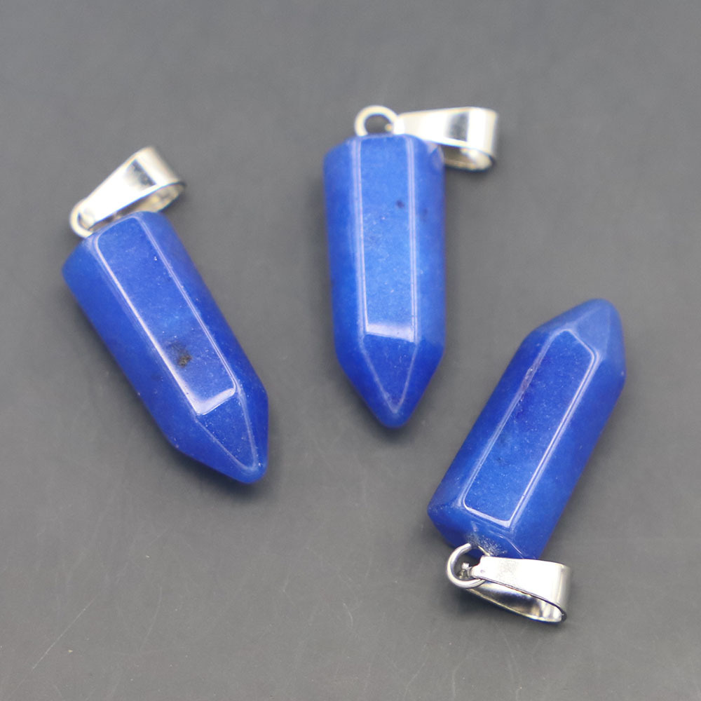 synthetic blue stone