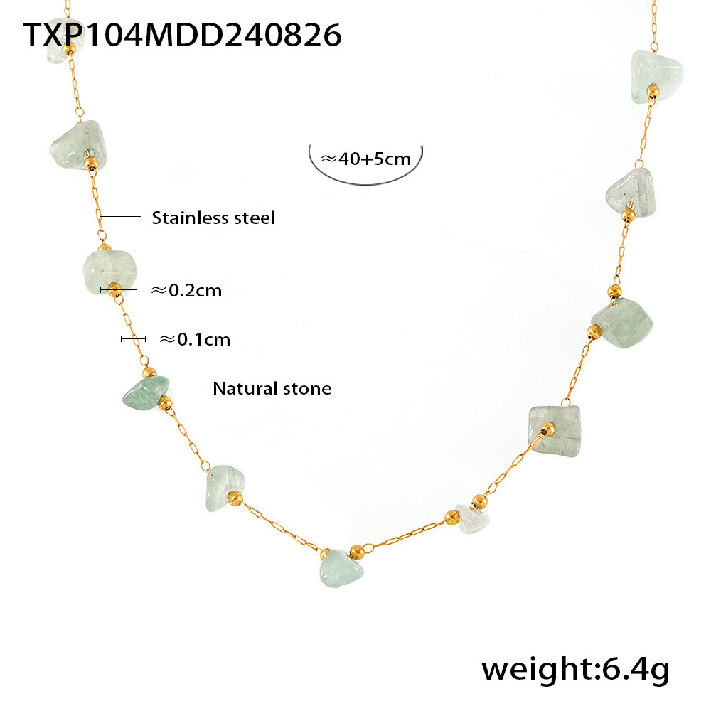 TXP104- Green necklace