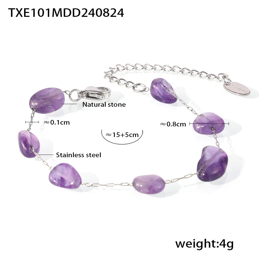 TXE101- Purple bracelet