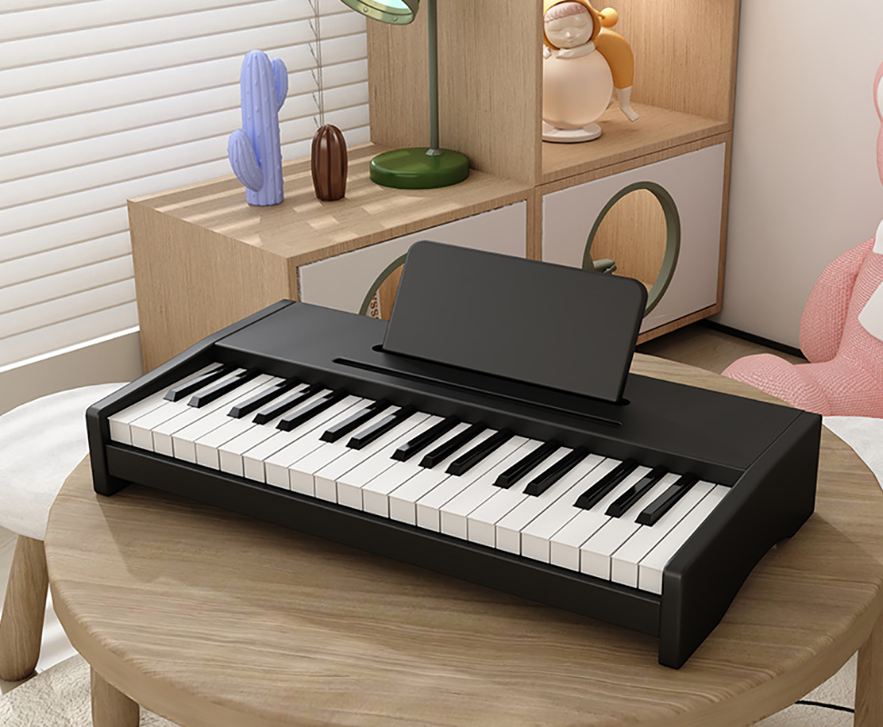 Plug-in 37-key black color - send key stickers and sheet music