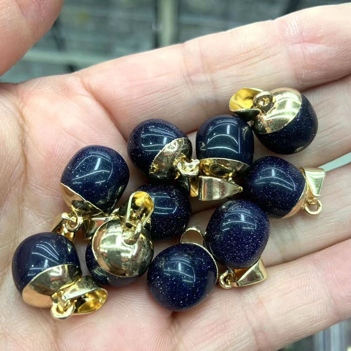 7 Blue Goldstone