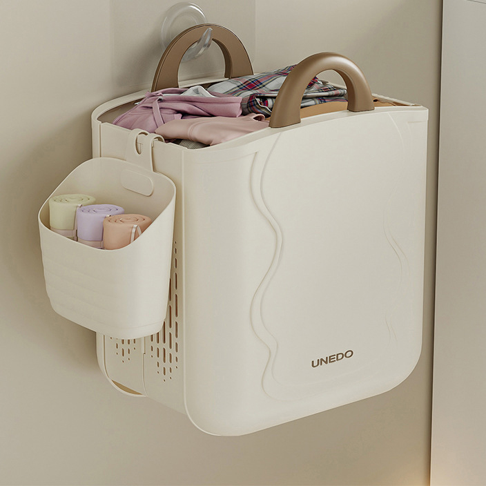 [Oversized   Underwear basket storage] Cream white