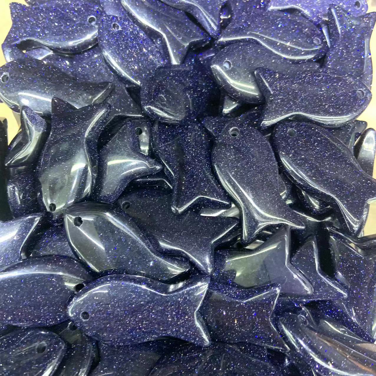 15 Blue Goldstone