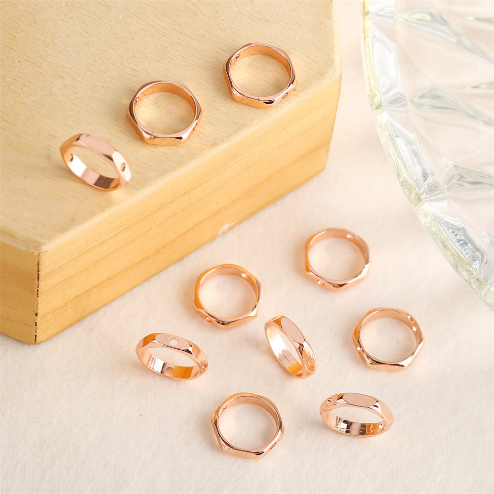 Rose gold inner diameter 8mm