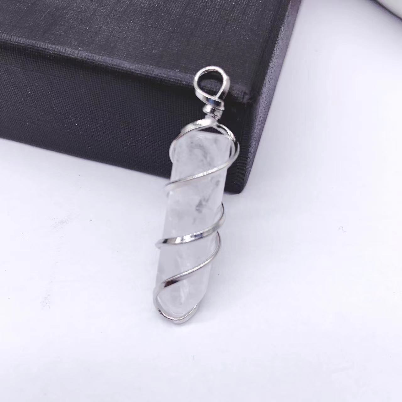 Clear Quartz (silver)