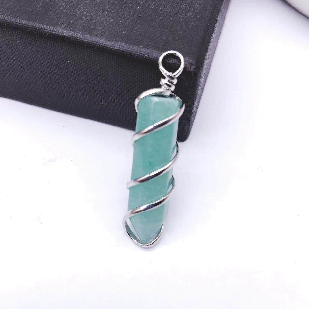 Green Aventurine (silver)