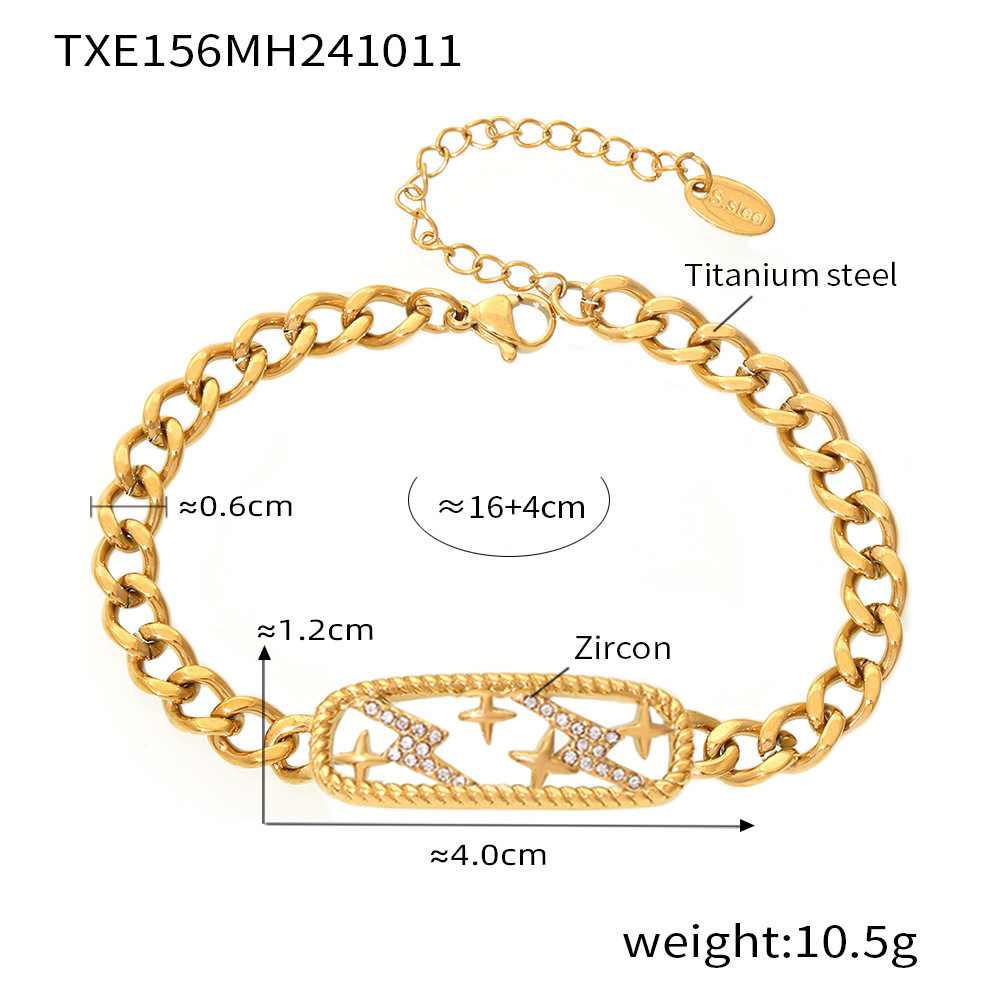 TXE156- Gold bracelet