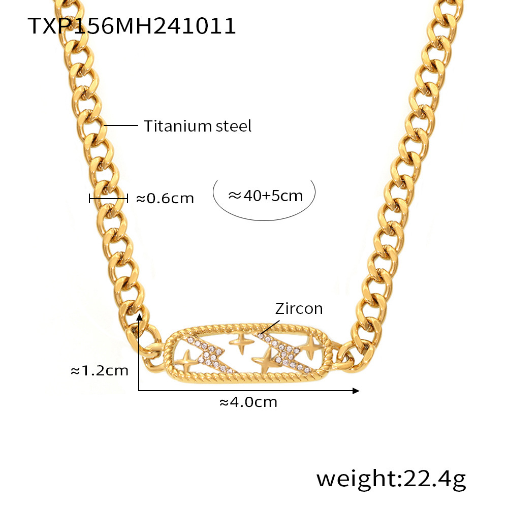 TXP156- Gold necklace