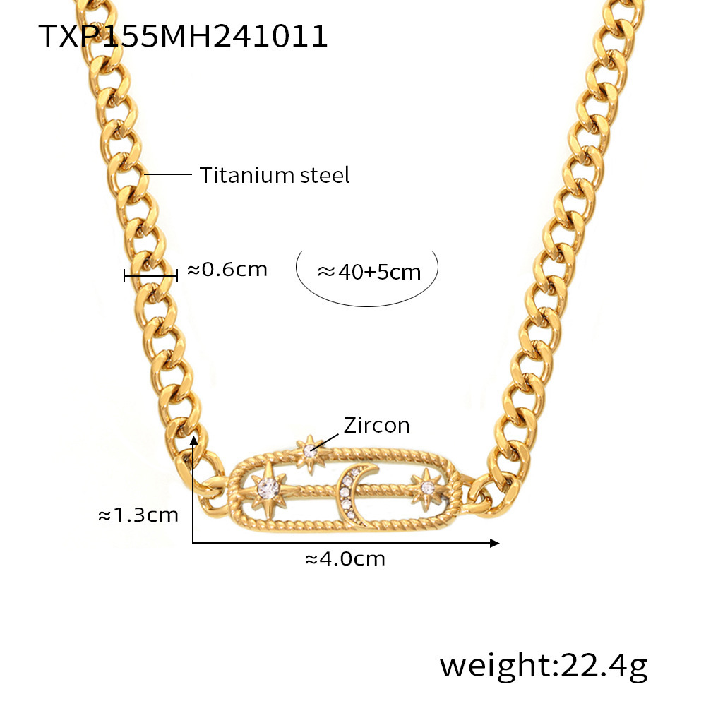 3:TXP155- Gold necklace