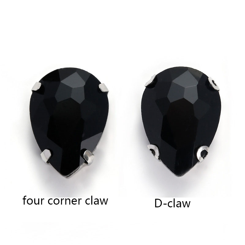 black 20*30mm four corner claw