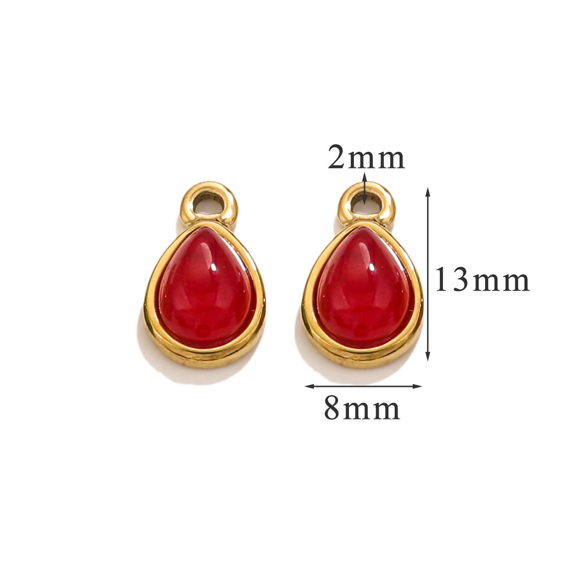 3:small size Red Agate