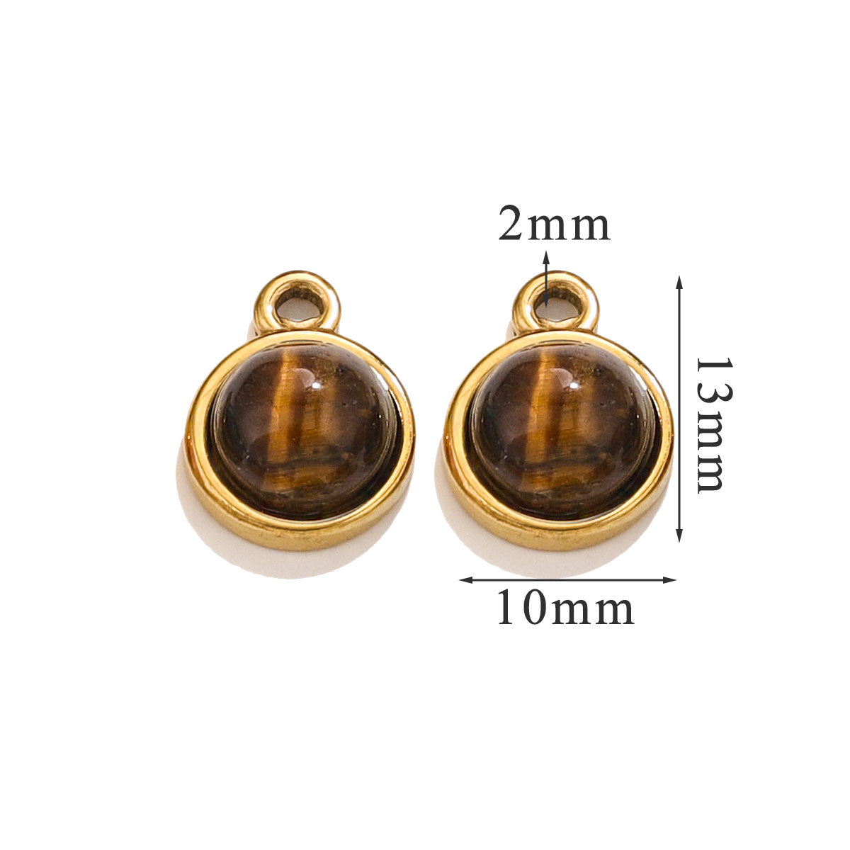 small size tiger eye